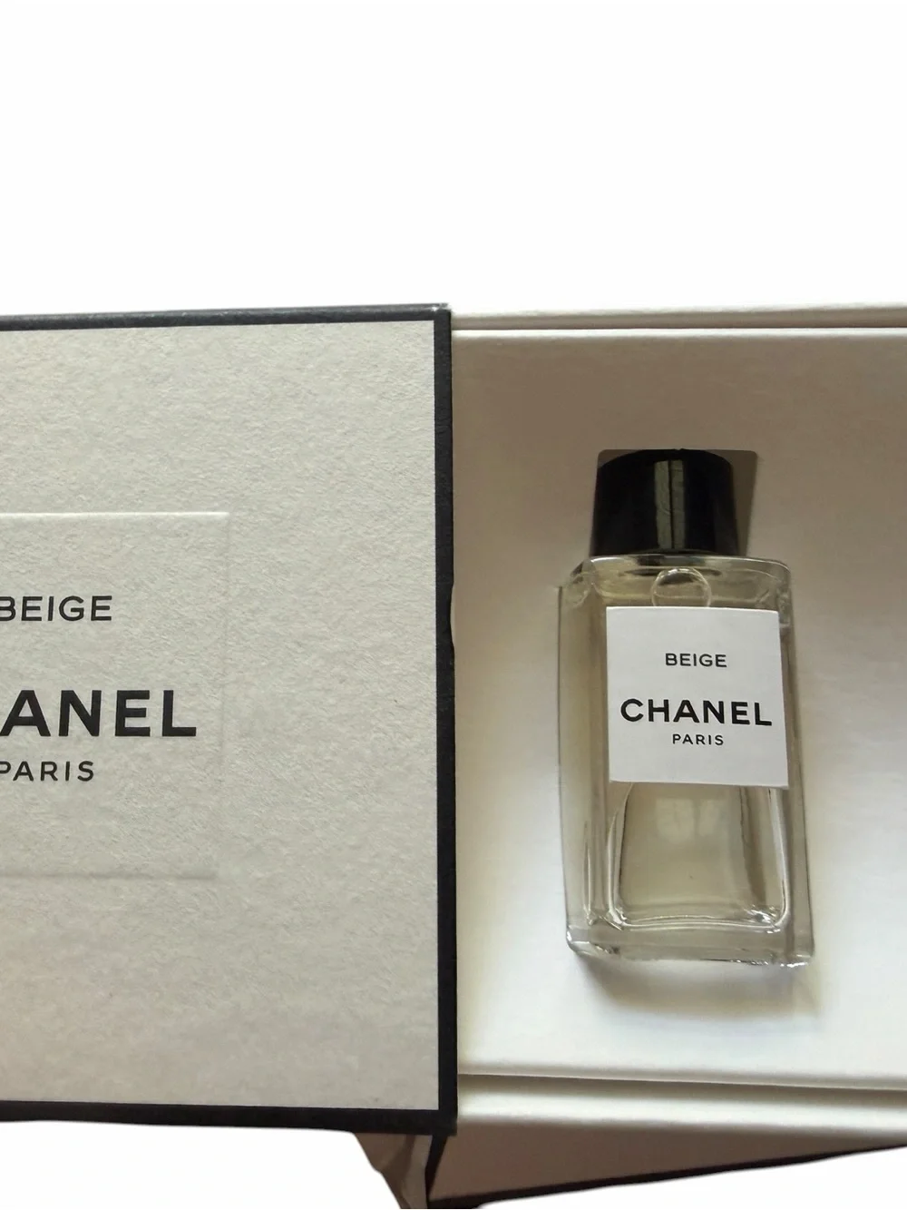 CHANEL Cream & Black Boxed Fragrance Set
